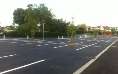 Réception du Parking VL à Brétigny (91) pour EDF